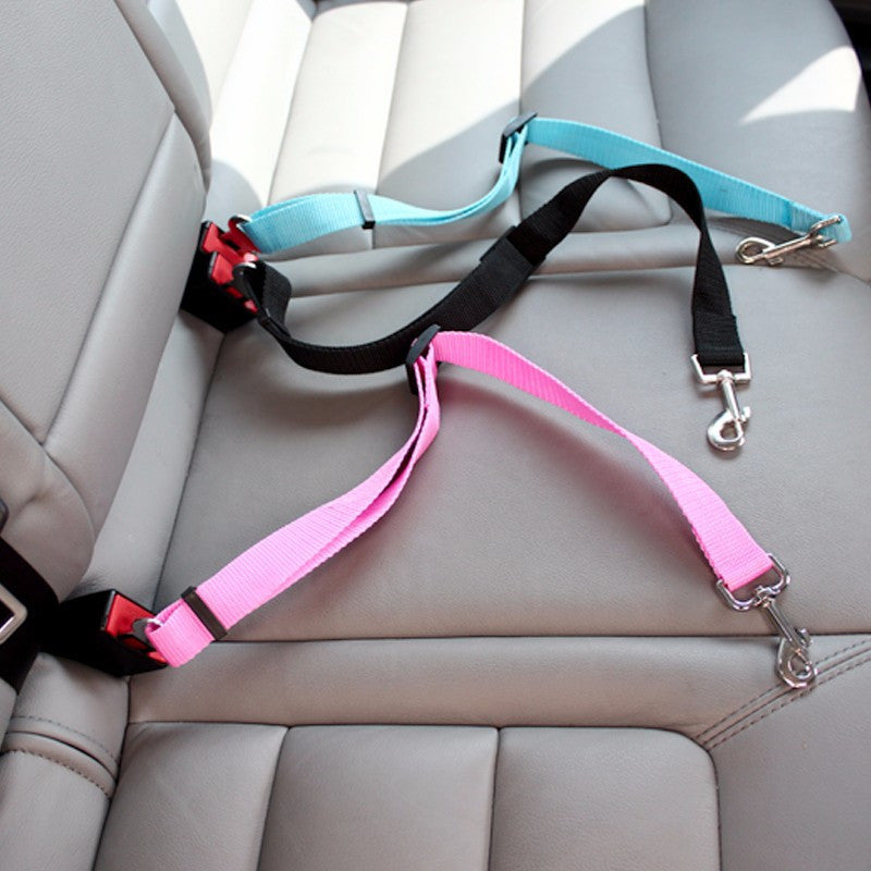 Dog Car Seat Belt – Safe, Adjustable, Travel-Ready