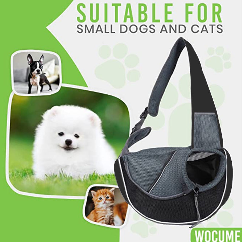 Hands-Free Pet Carrier Bag - Secure, Comfy & Fashionable